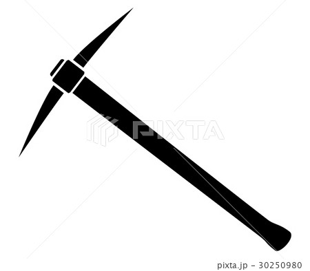 Silhouette of Pickaxe 30250980