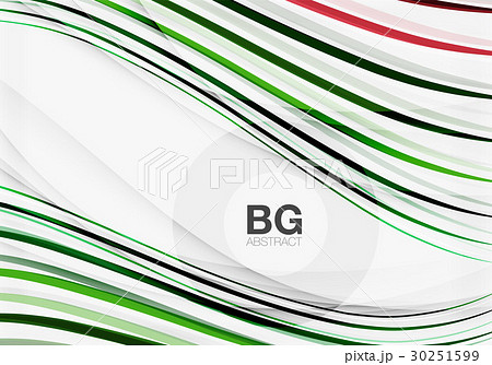 Wave lines abstract background 30251599