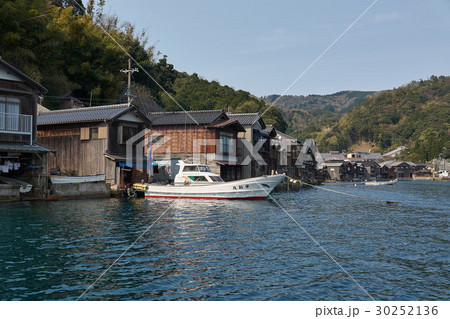伊根湾の風景、平田地区、京都府 30252136
