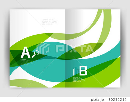Wave design business brochure or annual report Wave design business brochure or annual report 30252212
