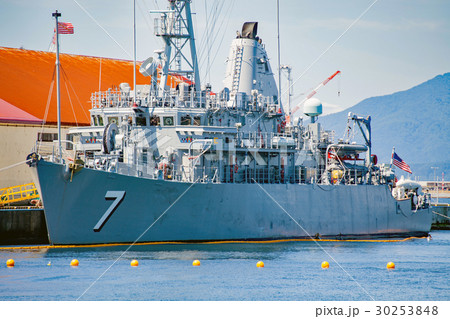 米海軍第七艦隊　掃海艦パトリオット 30253848