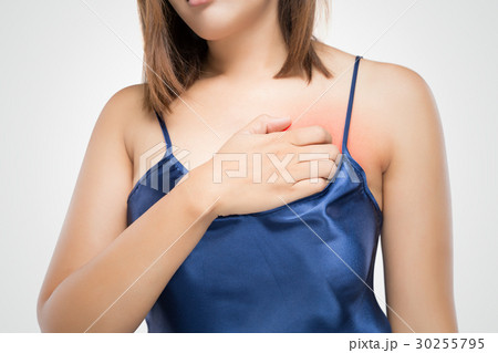 People scratch the itch with hand People scratch the itch with hand 30255795