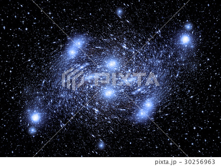 Stars, dust and gas nebula in a far galaxy Stars, dust and gas nebula in a far galaxy 30256963