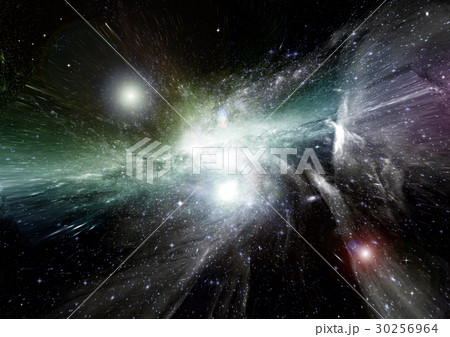 Stars, dust and gas nebula in a far galaxy Stars, dust and gas nebula in a far galaxy 30256964