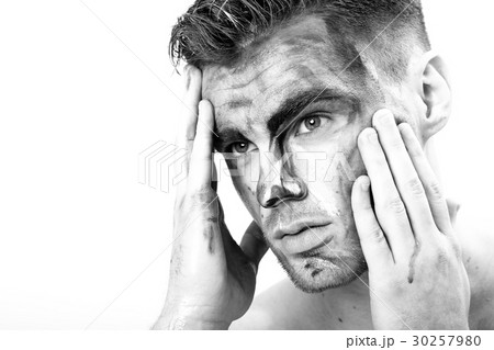 black and white portrait of a young man with black and white portrait of a young man with 30257980
