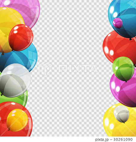 Group of Colour Glossy Helium Balloons with Blank Group of Colour Glossy Helium Balloons with Blank 30261090