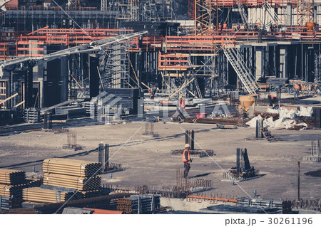 people working on construction site 30261196