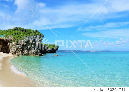 沖縄 宮古島の青い海 沖縄 宮古島の青い海 30264751