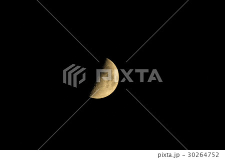 月 上弦 快晴 月 上弦 快晴 30264752