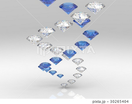 ダイヤモンド　シナジーの図　レンダリング 30265404