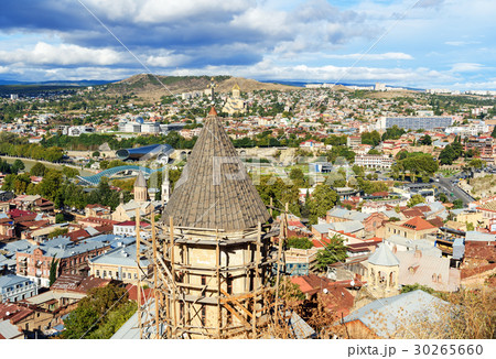 View of city center Tbilisi. Georgia View of city center Tbilisi. Georgia 30265660