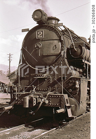 昭和44年　美唄鉄道2号機　美唄機関区　北海道 30266808