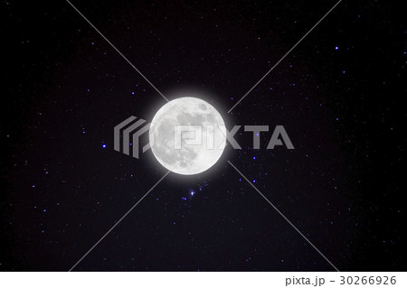Romantic night with full moon Romantic night with full moon 30266926
