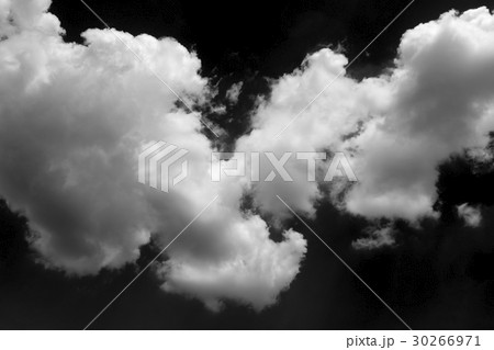 Clouds over black. 30266971