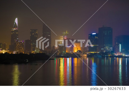Ho Chi Minh City late at night 30267633