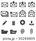 Email icons 30269805