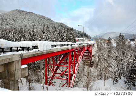 秋田内陸縦貫鉄道沿線風景 秋田内陸縦貫鉄道沿線風景 30273300