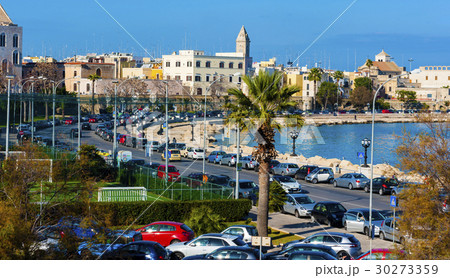 Panoramic view of Bari seafront Panoramic view of Bari seafront 30273359