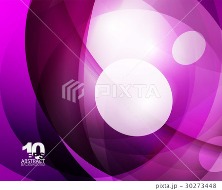 Glossy glass shiny bubble abstract background 30273448