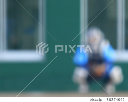 野球大会 キャッチャー イメージ ボカシ 野球大会 キャッチャー イメージ ボカシ 30274042