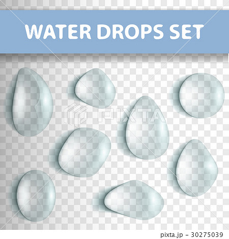 water droplets. Stock illustration. water droplets. Stock illustration. 30275039