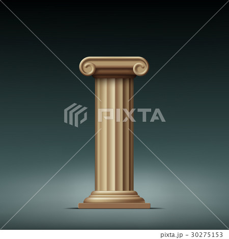 Antique beige column. 30275153