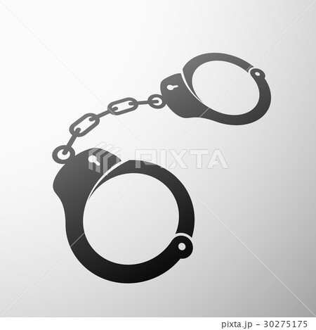handcuffs. Stock illustration. 30275175