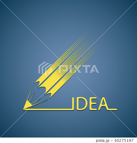 pencil writes the word idea pencil writes the word idea 30275197