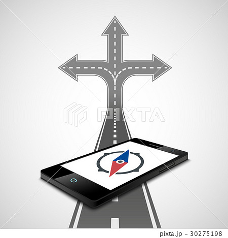 Compass. Stock illustration. 30275198