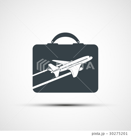 Plane on suitcase. 30275201