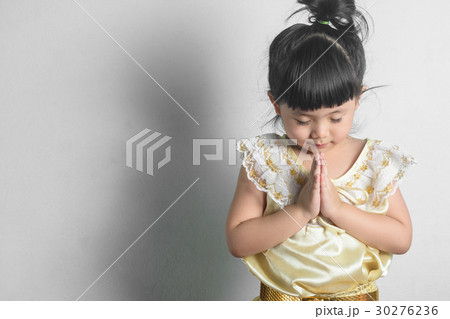 Girl Thai Dress Hello Sawasdee. 30276236