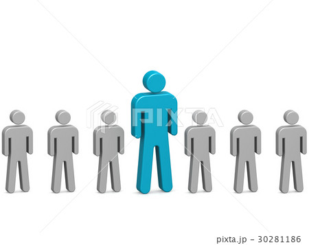 Outstanding blue man 30281186