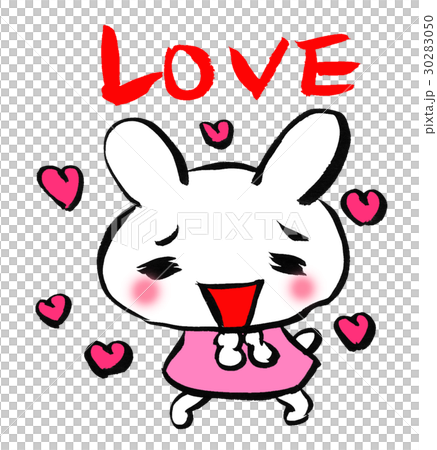 LOVE　うさぎ　大好き 30283050