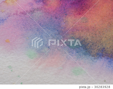Color and texture of hand painted watercolor Color and texture of hand painted watercolor 30283928