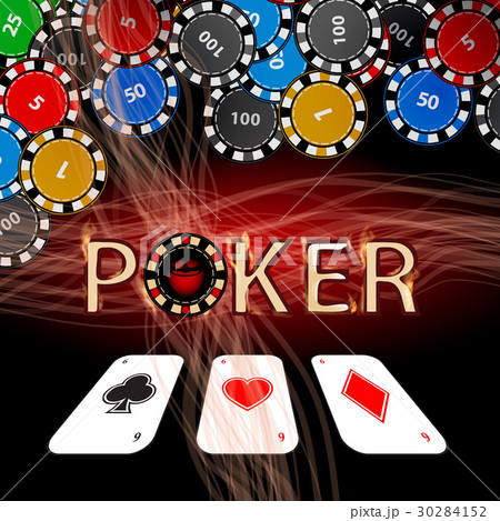Poker chips. Icon for your design. 30284152