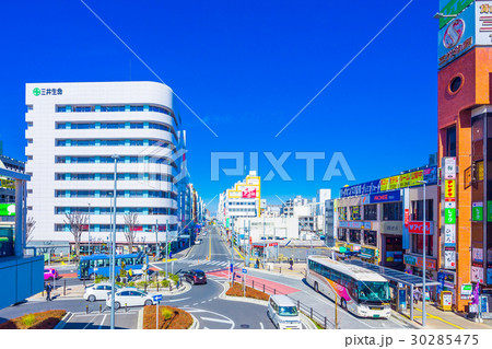 埼玉 川越駅 西口駅前の風景 埼玉 川越駅 西口駅前の風景 30285475
