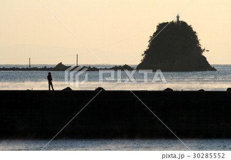 久礼港の朝景 30285552