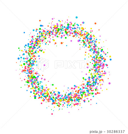 Round colored confetti 30286337
