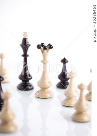 Chess game, white versus black! Chess game, white versus black! 30286461
