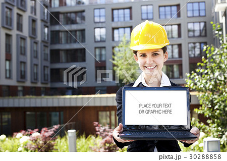Female construction engineer Female construction engineer 30288858