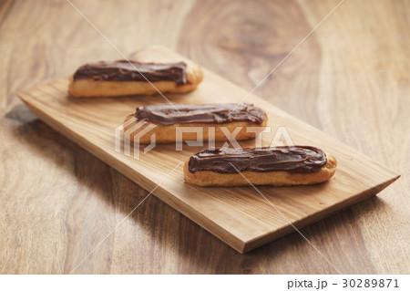 traditional french eclairs with chocolate ganache traditional french eclairs with chocolate ganache 30289871