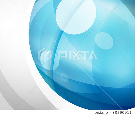 Glossy glass shiny bubble abstract background Glossy glass shiny bubble abstract background 30290911