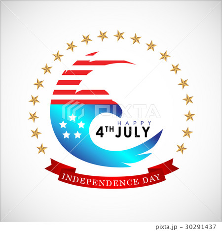 Abstract Happy 4th of July. 30291437