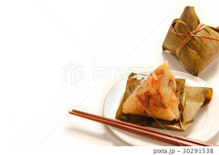 Asian Chinese rice dumplings or zongzi 30291538
