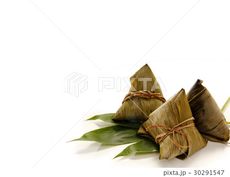 Asian Chinese rice dumplings or zongzi 30291547