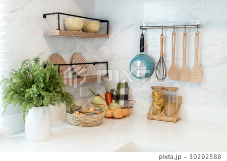 Kitchen wood utensils, chef accessories. Kitchen wood utensils, chef accessories. 30292588