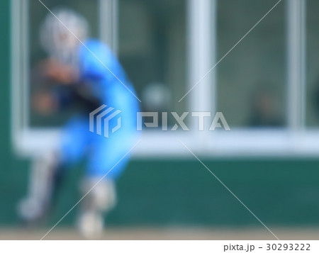 野球大会 キャッチャー イメージ　ボカシ 30293222