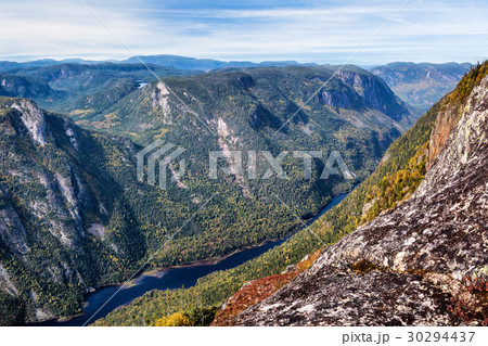 Autumn scenic landscape on top of mountain 30294437