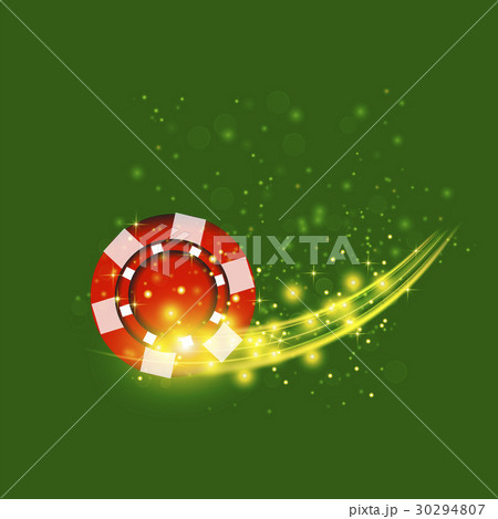 Gambling Plastic Colored Red Chip Gambling Plastic Colored Red Chip 30294807