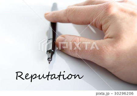 Reputation text concept 30296206